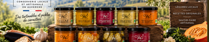 CLAC – tartinables et pickles bio artisanaux d’Auvergne