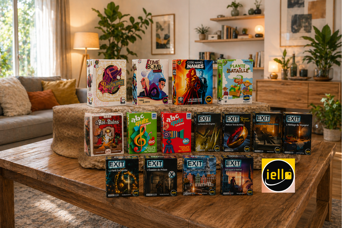 Jeux IELLO - Jeux d'ambiance, famille & Escape Game