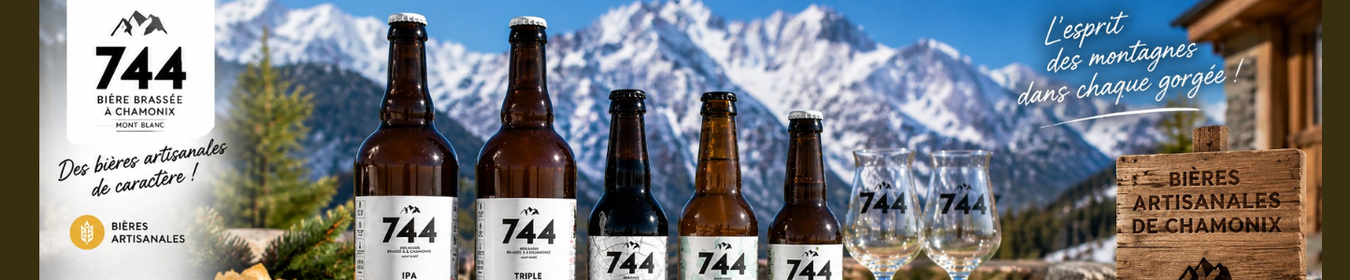 Brasserie 744 – bières artisanales brassées à Chamonix Mont-Blanc