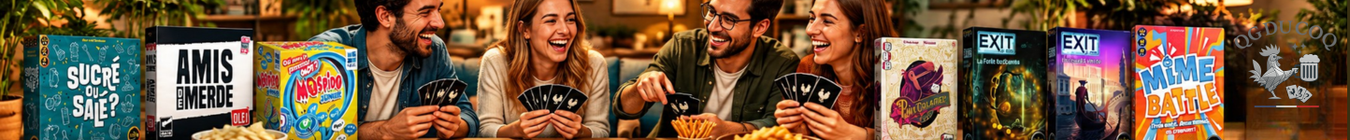 Jeux d’ambiance et Escape Game – jeux à partager entre amis et en famille