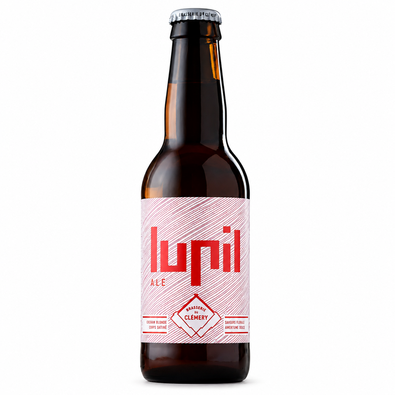 Bière Blonde Lupil 33 cl - Brasserie de Clémery