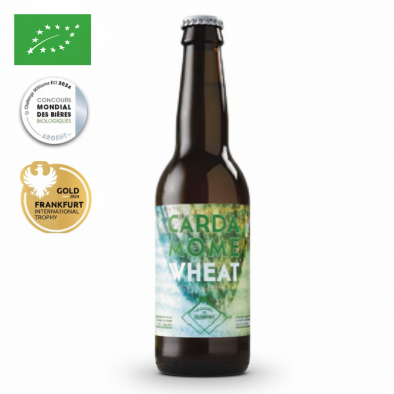 Bière Blanche Bio Cardamome Wheat 33 cl - Brasserie de Clémery
