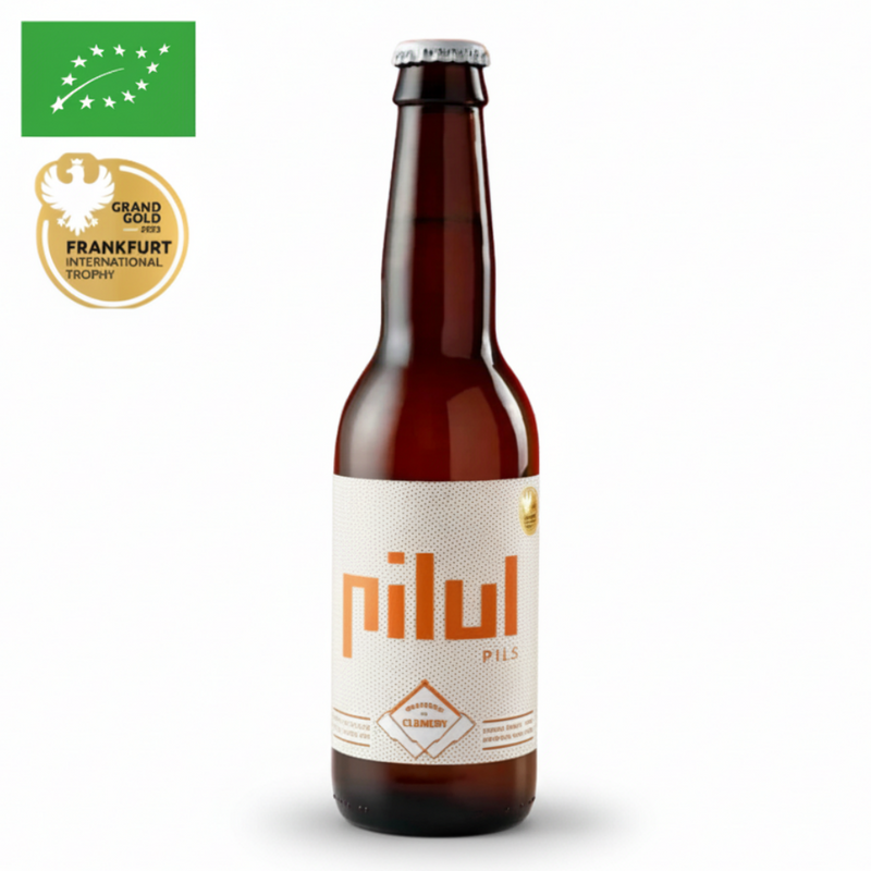 Bière Pils Bio Pilul 33 cl - Brasserie de Clémery