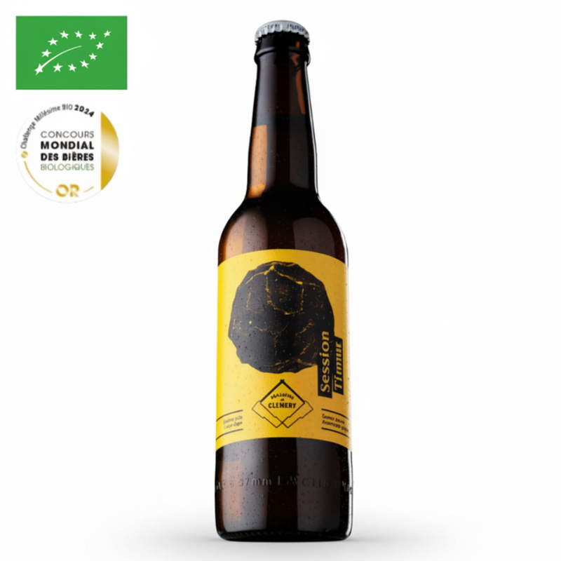 Bière Blonde Bio au Poivre Session Timut 33 cl - Brasserie de Clémery