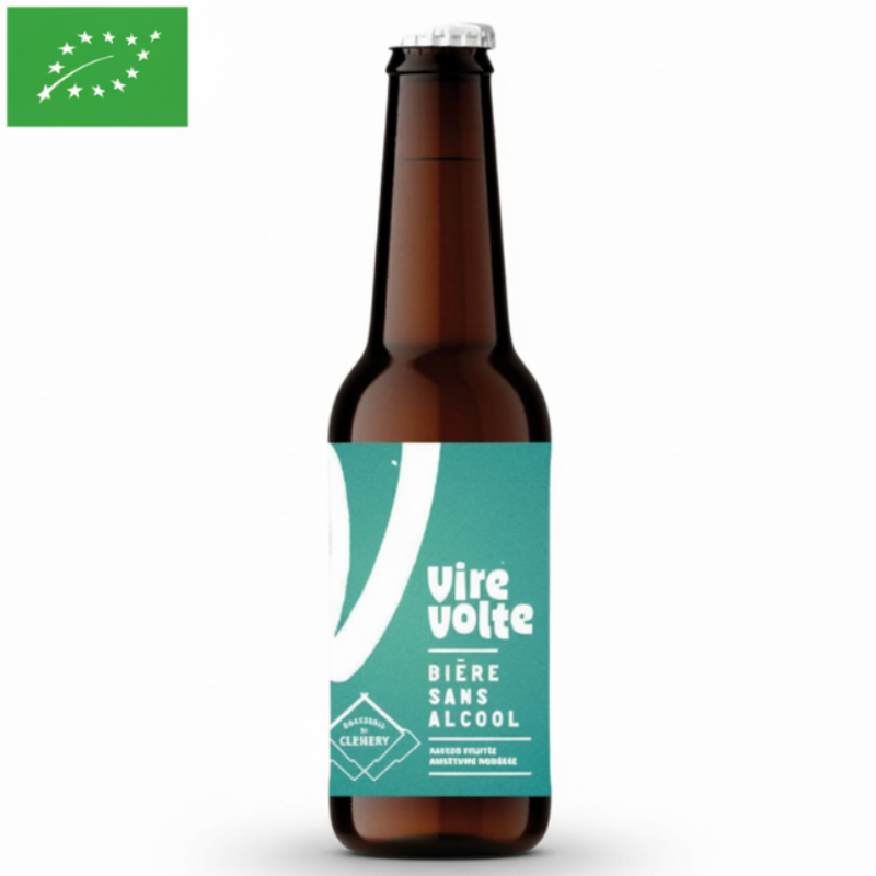 Bière sans alcool Vire Volte Bio 33 cl - Brasserie de Clémery