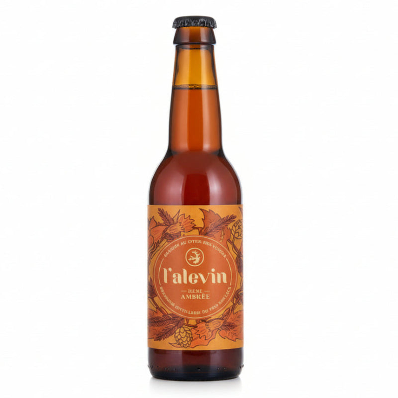 Bière Ambrée L'Alevin - Brasserie du Pays des Lacs