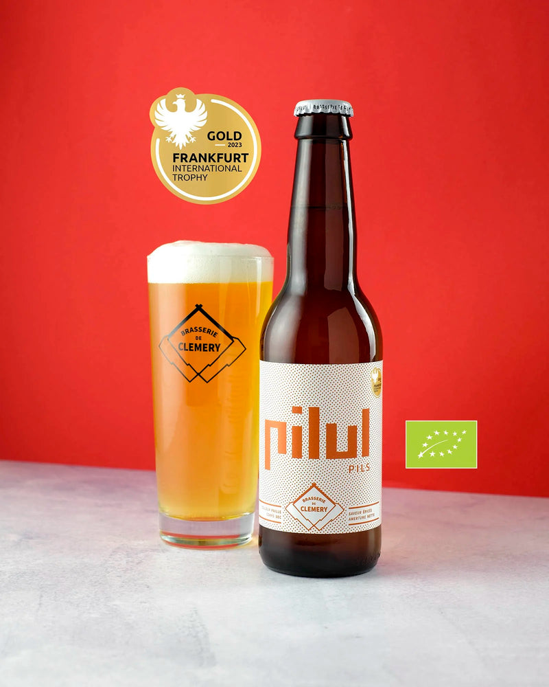 Bière Pils Bio Pilul 33 cl - Brasserie de Clémery
