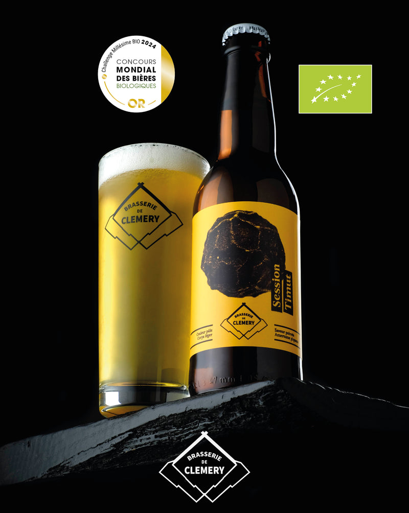 Bière Blonde Bio au Poivre Session Timut 33 cl - Brasserie de Clémery