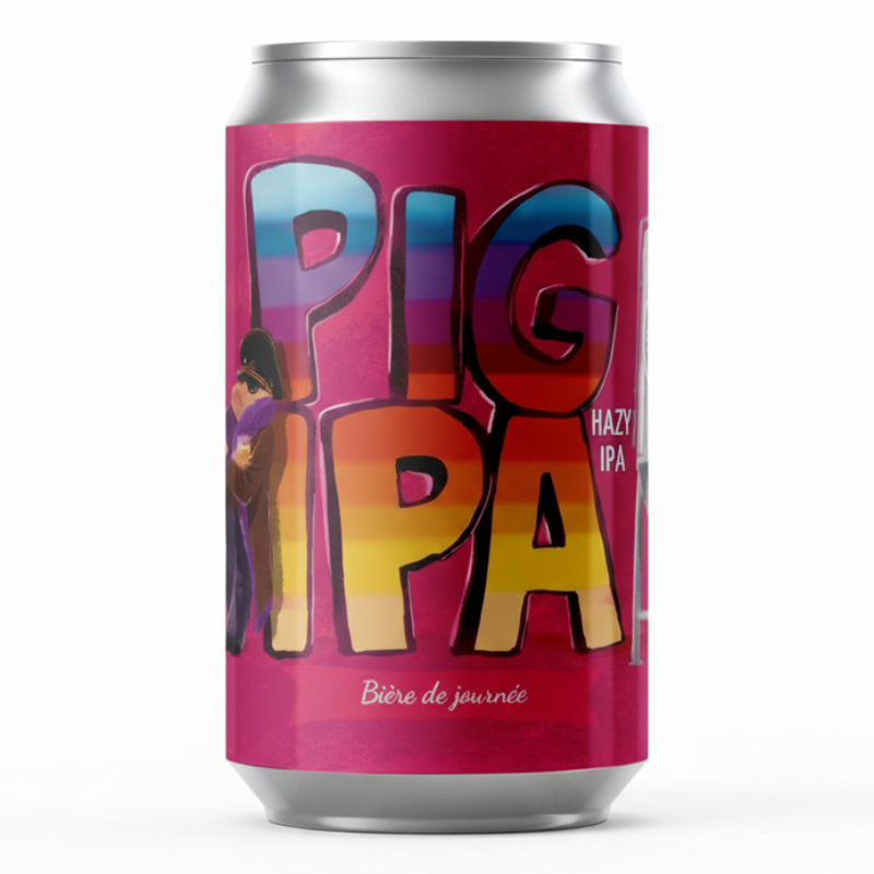 Bière Pig IPA 33 cl - Brasserie Piggy Brewing Company
