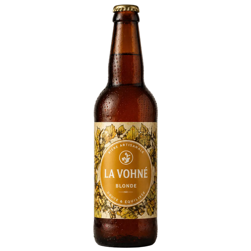 Bière Blonde La Vohné - Brasserie du Pays des Lacs
