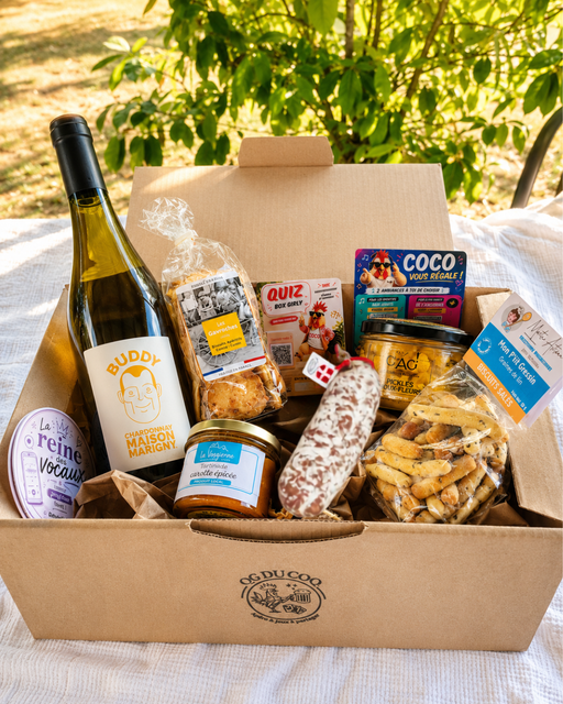 Box Apéro Girly Enjoy avec produits artisanaux