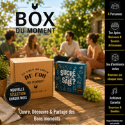 Box apéro avec jeu d'ambiance QG du Coq