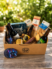 Box apéro du Moment avec jeu et produits artisanaux
