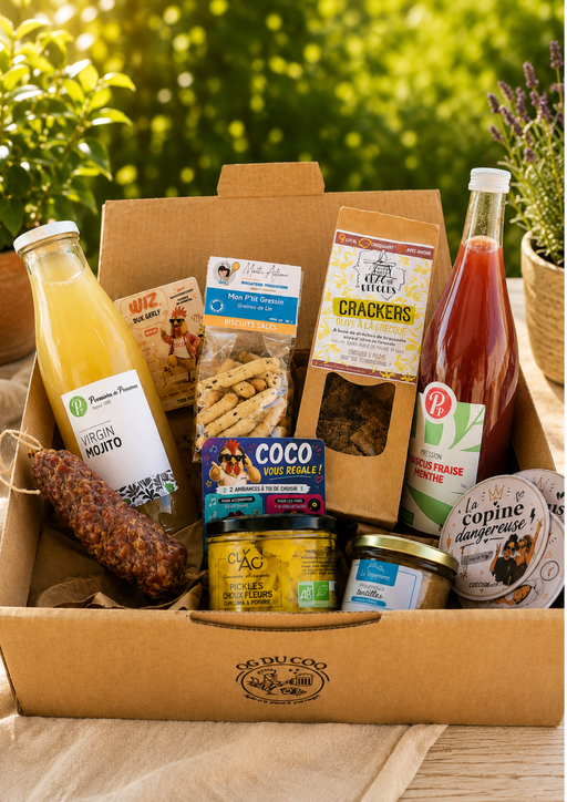 Box apéro sans alcool Girly Soft QG du Coq