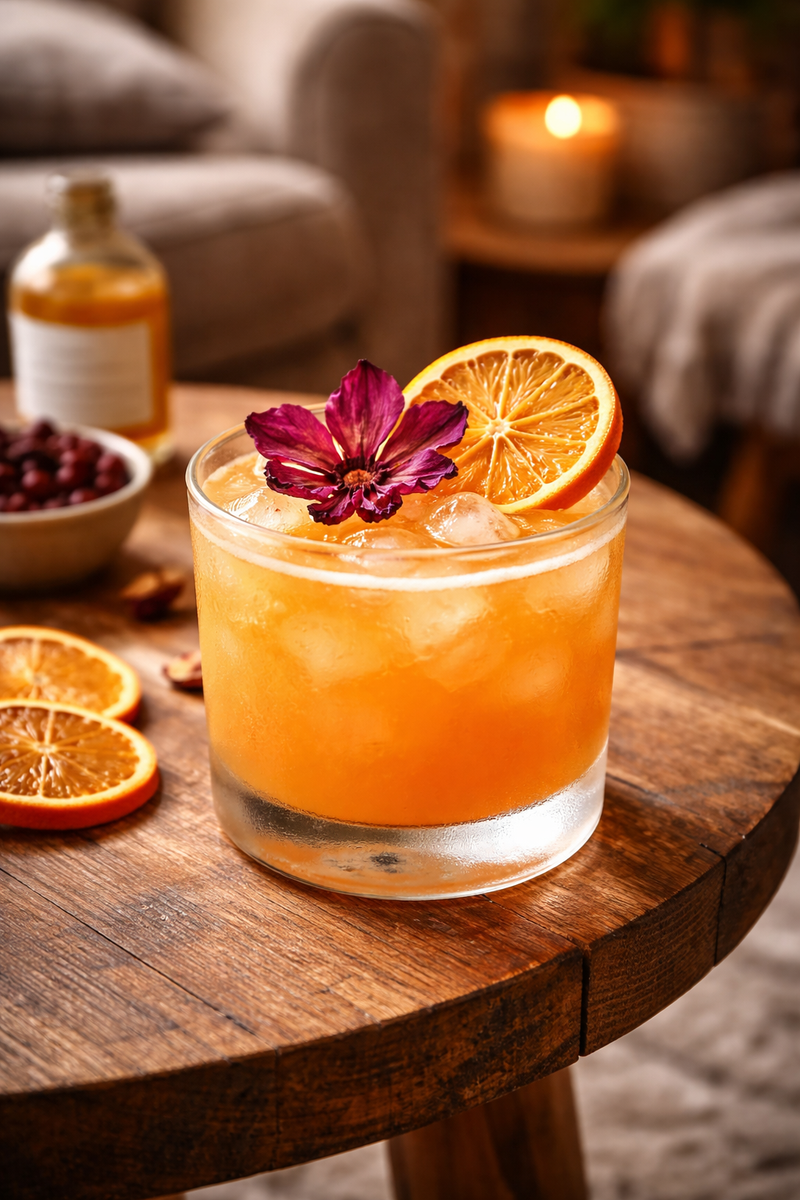 Kit Cocktail - Whiskey Sour Orange (pour 5 verres)