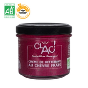 Crème de betterave au chèvre frais Bio - Conserverie CLAC