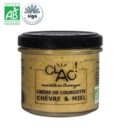 Crème de courgette chèvre et miel Bio - Conserverie CLAC