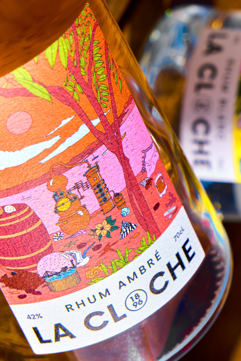 Rhum Ambré La Cloche 70 cl - Distillerie de la Seine