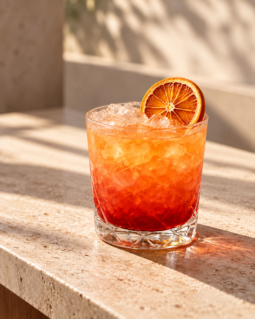 Kit cocktail Vodka Sunrise 5 verres avec vodka, jus d’orange et grenadine - QG du Coq