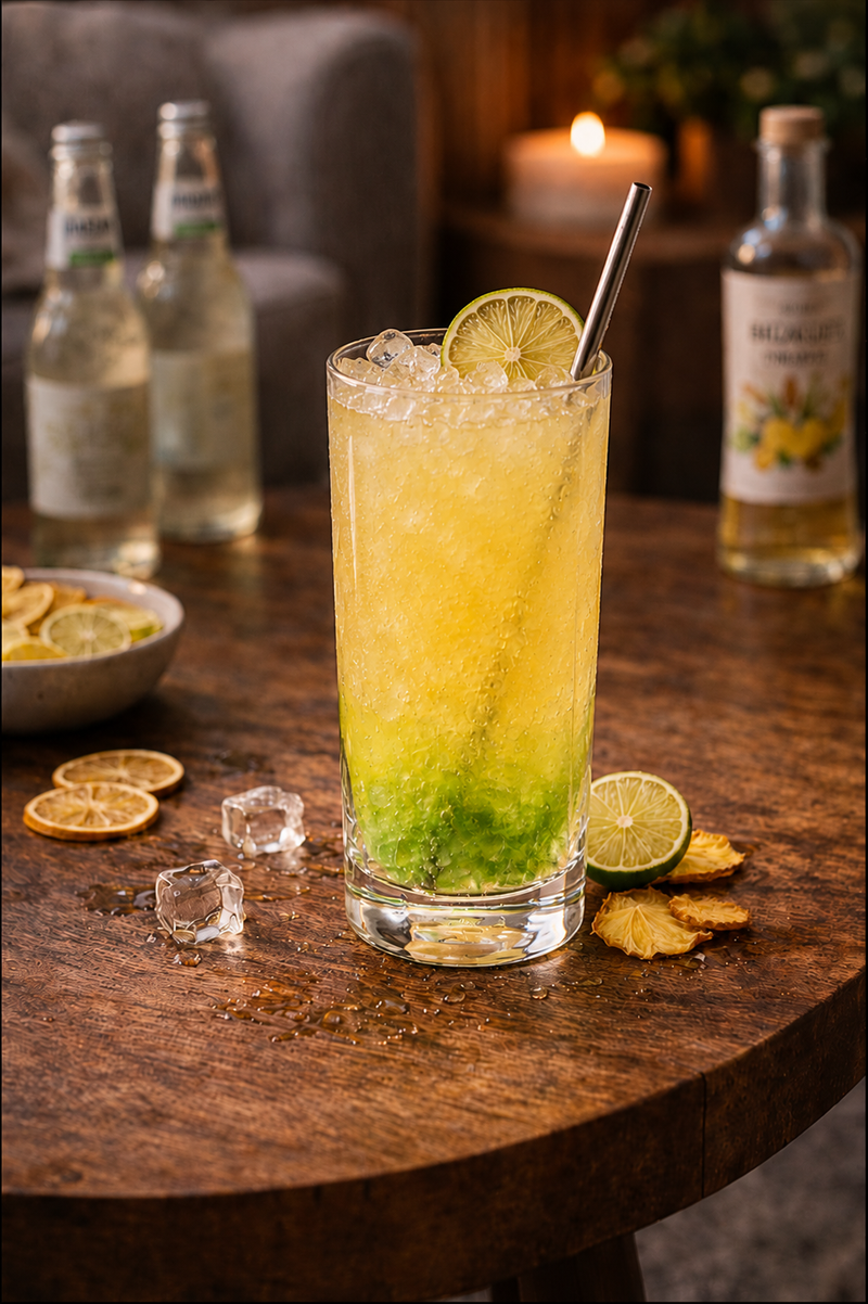 Kit mocktail sans alcool French Tropical pour 7 verres - QG du Coq