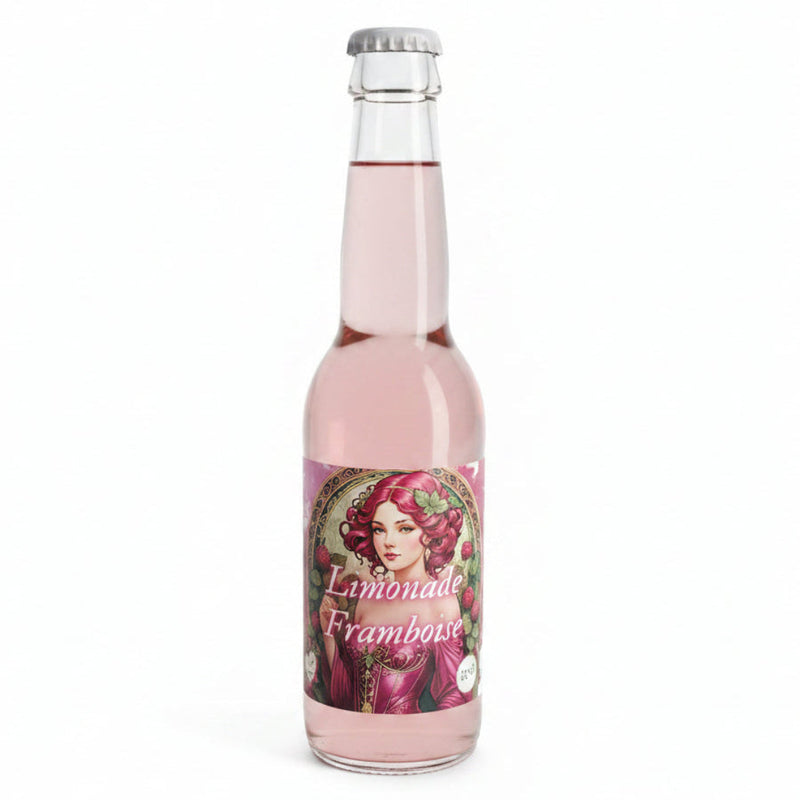 Limonade Framboise 33 cl - Brasserie L'Effet Lupuline