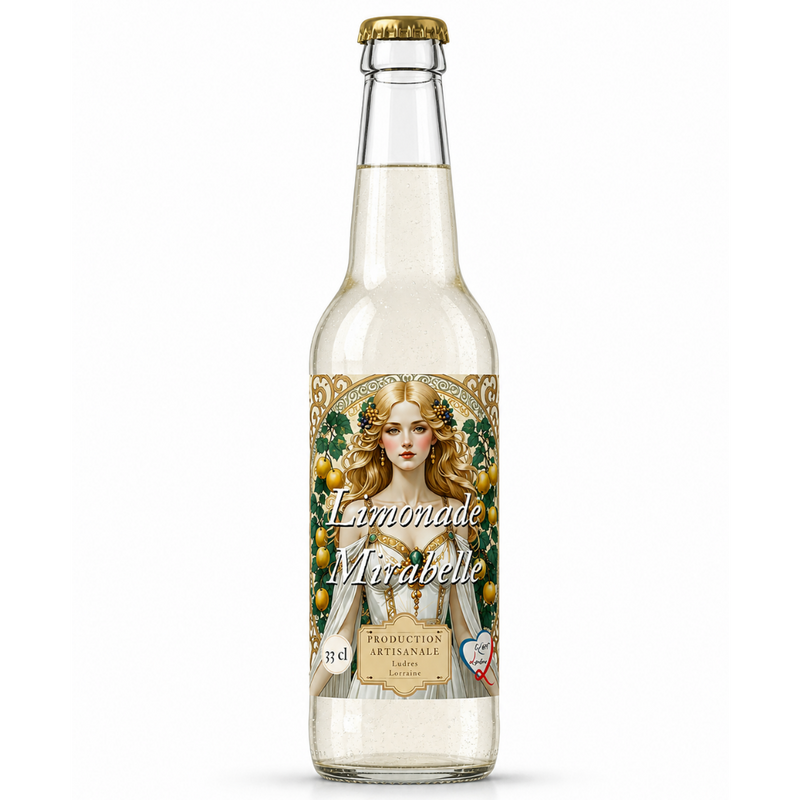 Limonade Mirabelle 33 cl - Brasserie L'Effet Lupuline