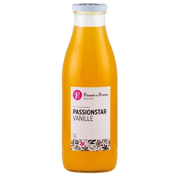 Jus PassionStar Vanille 75 cl - Pressoirs de Provence
