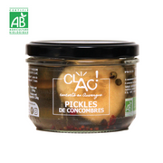 Pickles de Concombres Bio 220 g - Conserverie CLAC