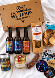 Produits de la Box Apéro Sport à partager entre amis