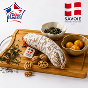 Saucisson sec aux noix 200 g Aux Salaisons Savoyardes