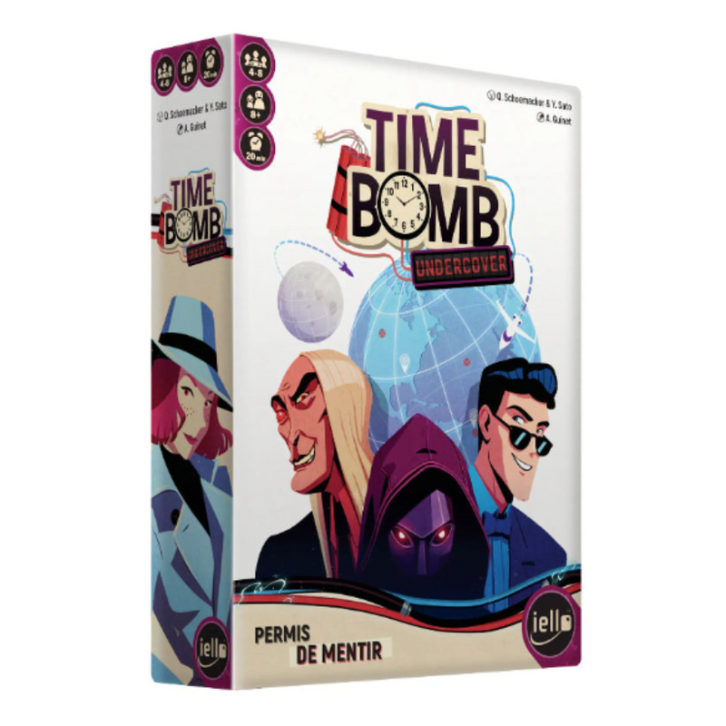TIME BOMB UNDERCOVER (8+) - Iello