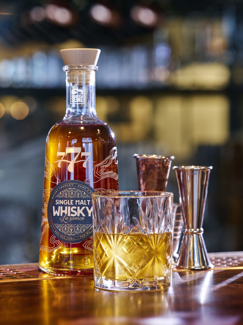 Whisky Bio Single Malt 777 - 70 cl - Distillerie de la Seine