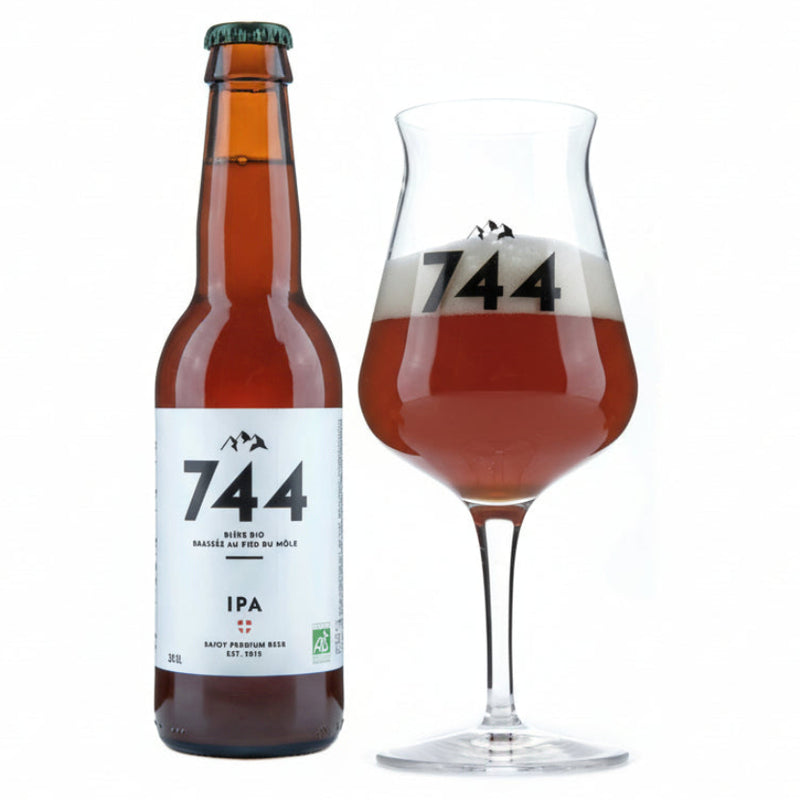 Bière IPA Bio Artisanale - Brasserie 744