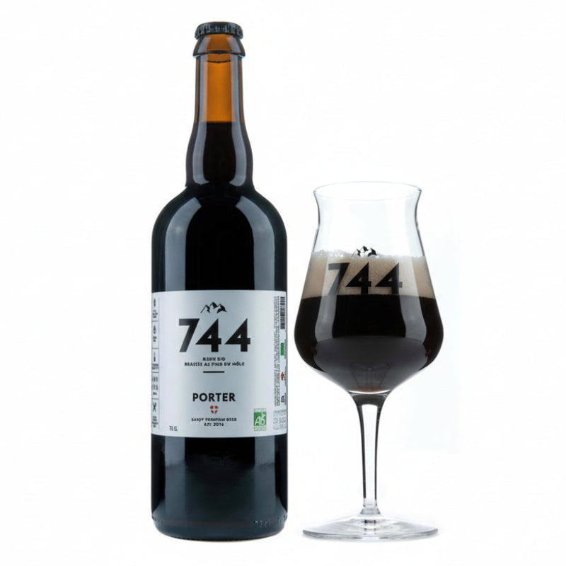 Bière Porter Bio Artisanale - Brasserie 744
