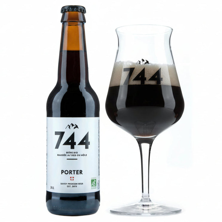 Bière Porter Bio Artisanale - Brasserie 744