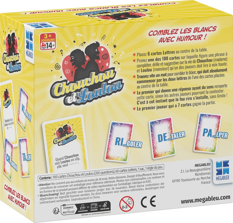 CHOUCHOU ET LOULOU (14+) - Mégableu