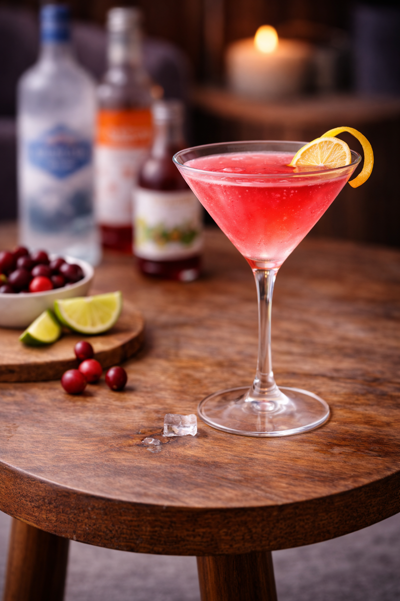 Kit Cocktail - Cosmopolitan - (pour 5 verres)