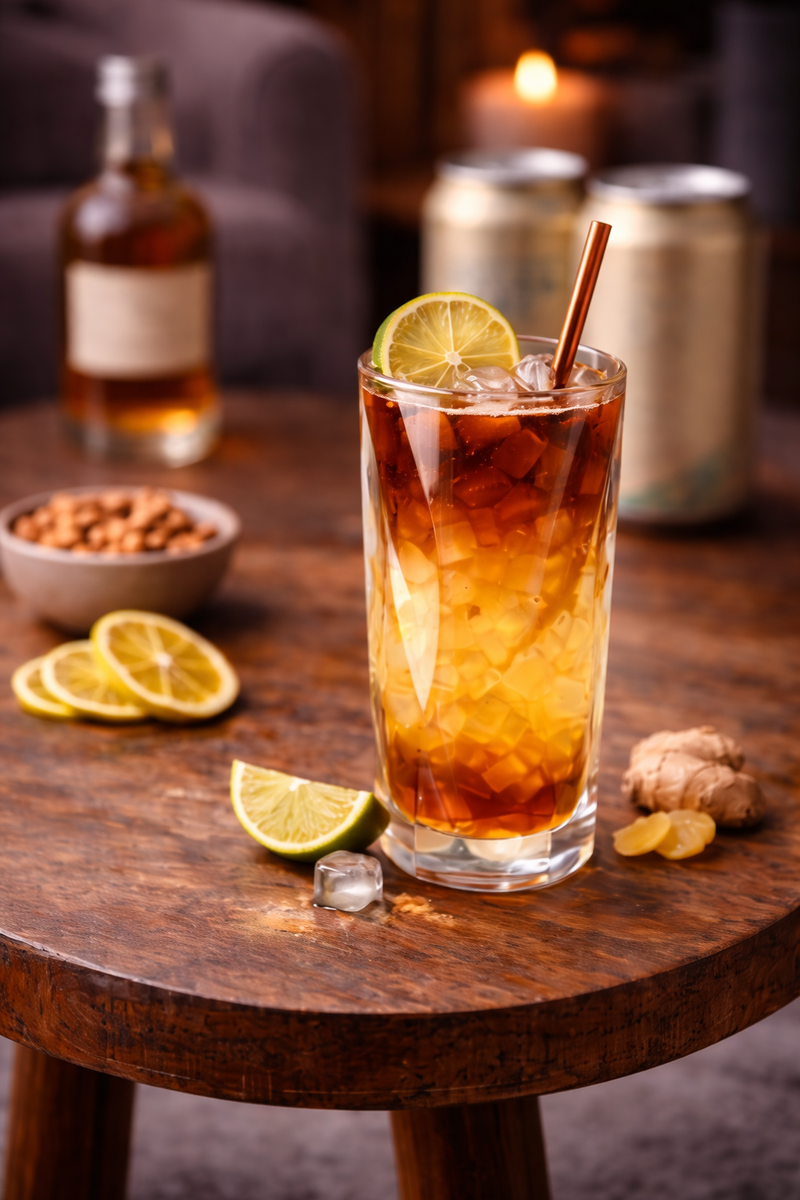 Kit Cocktail - Dark & Stormy (pour 5 verres)