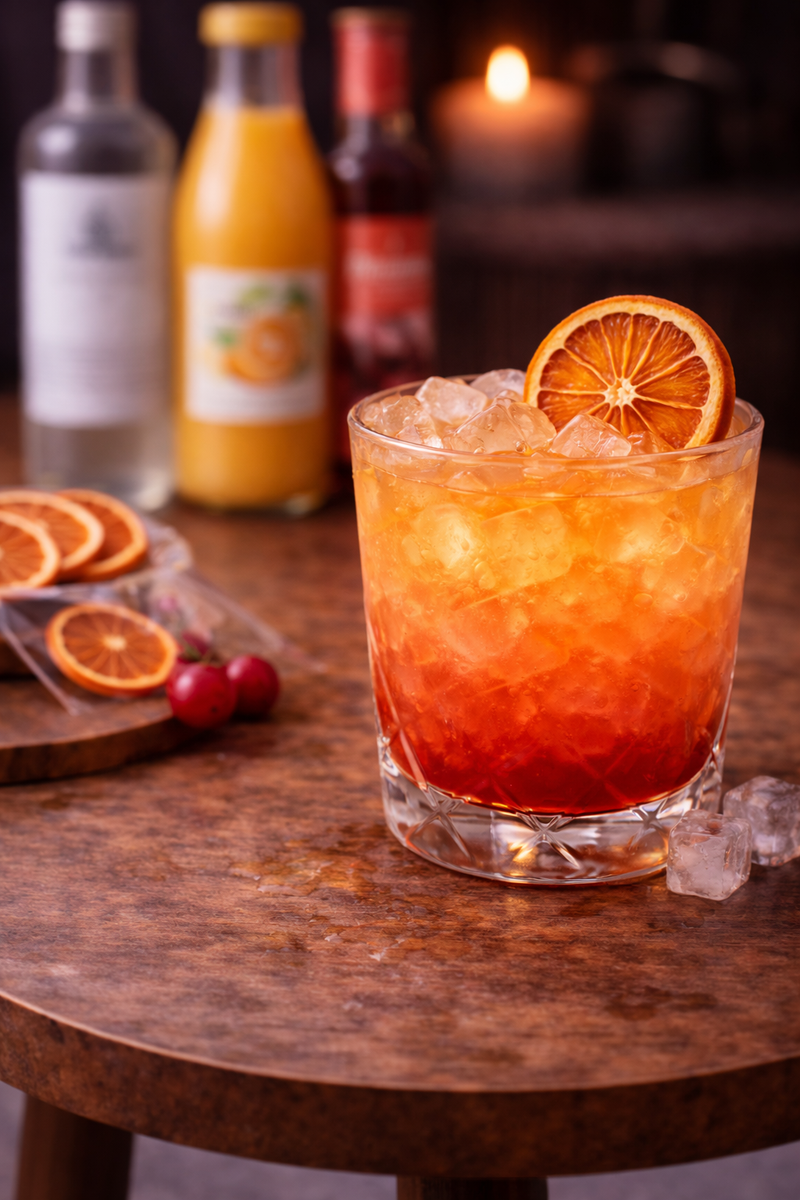 Kit Cocktail - Vodka Sunrise (pour 5 verres)