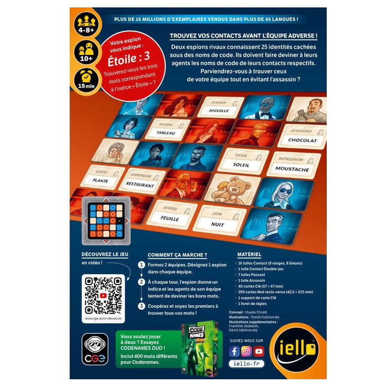 CODE NAMES (12+) - Iello