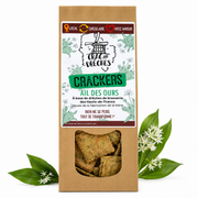Crackers apéritifs ail des ours 100 g Crac And Drêches