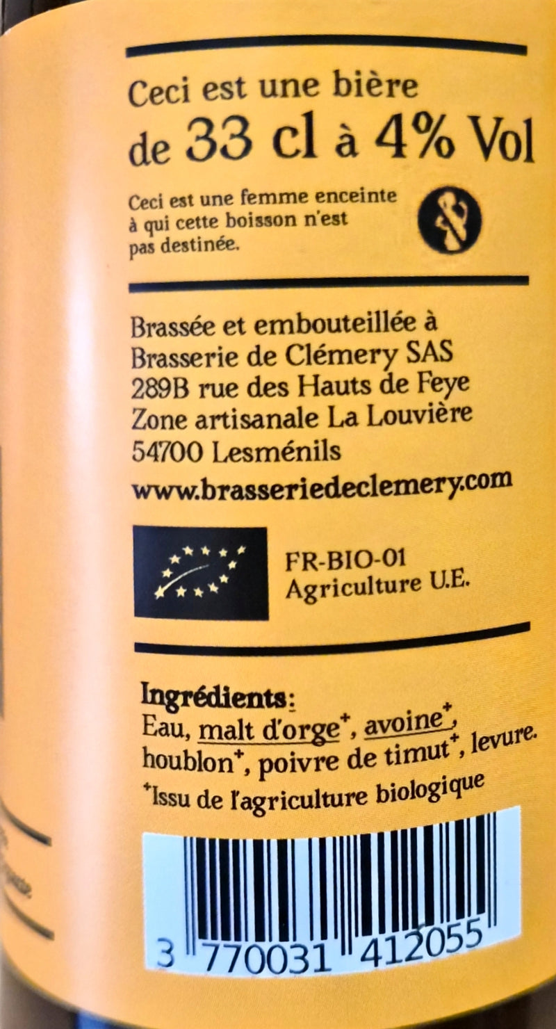descriptif bière