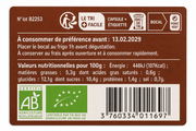 ingredients CremedebetteraveauvinaigrebalsamiqueetcarviBio100g-ConserverieClac