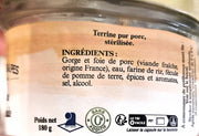 Étiquette verrine savoyarde nature 180 g - Aux Salaisons Savoyardes