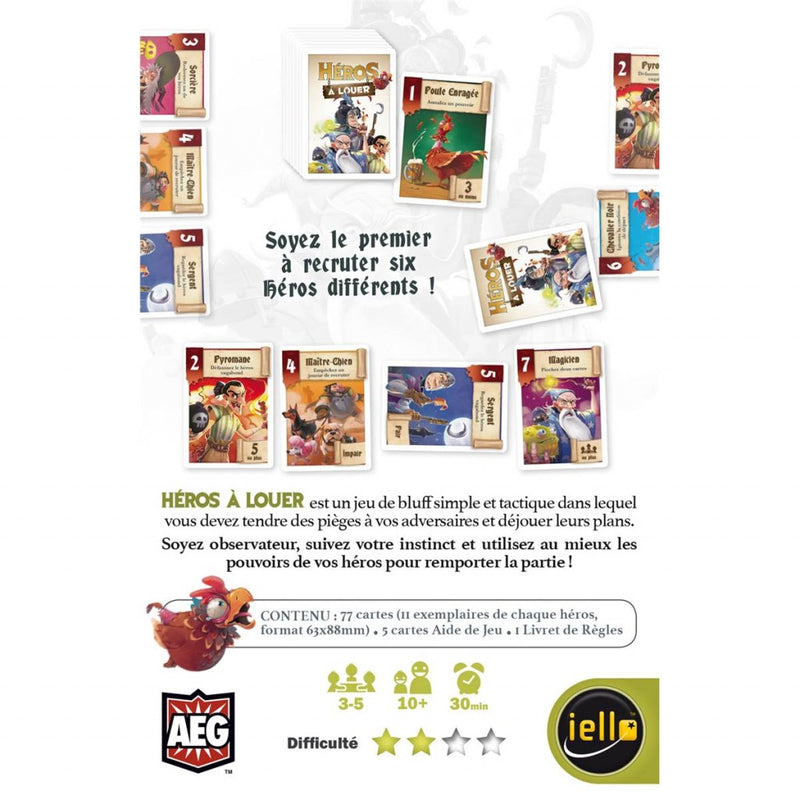 HEROS A LOUER (10+)- Iello