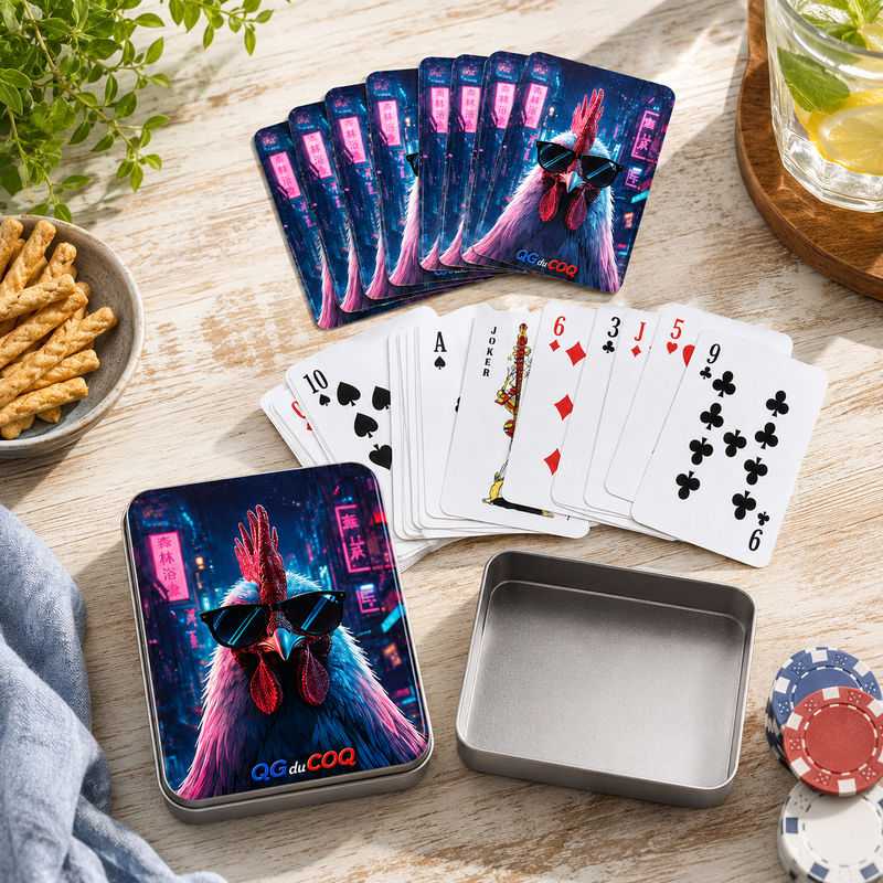 Jeu de 54 cartes - QG DU COQ