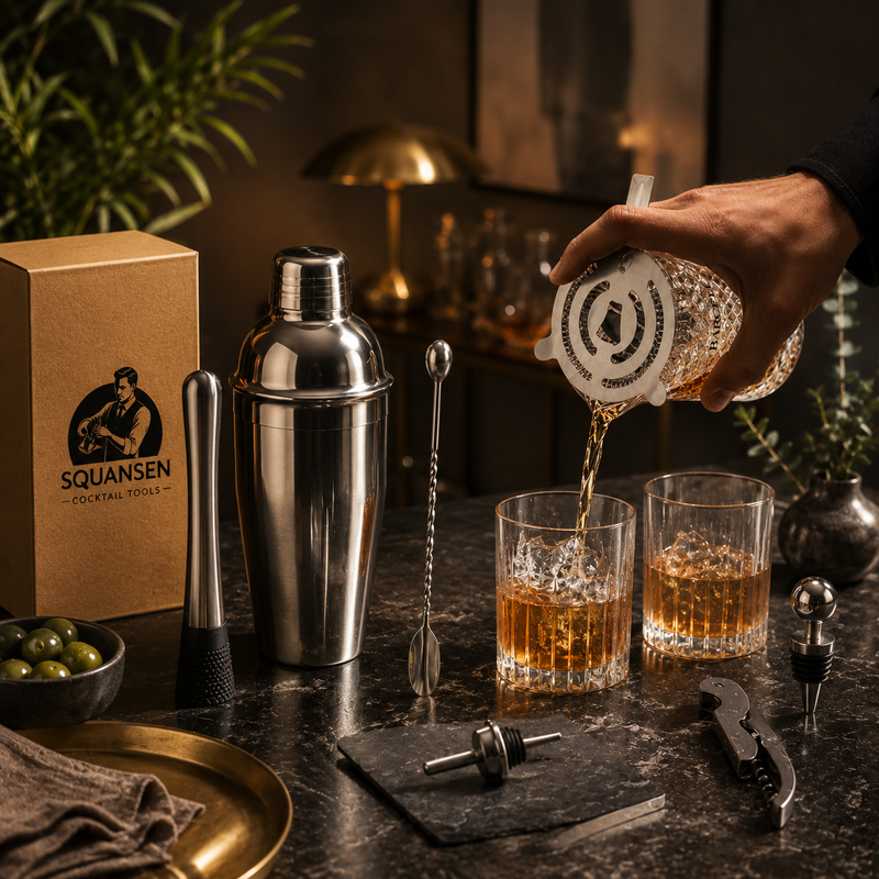 Kit mixologie cocktails - Squansen
