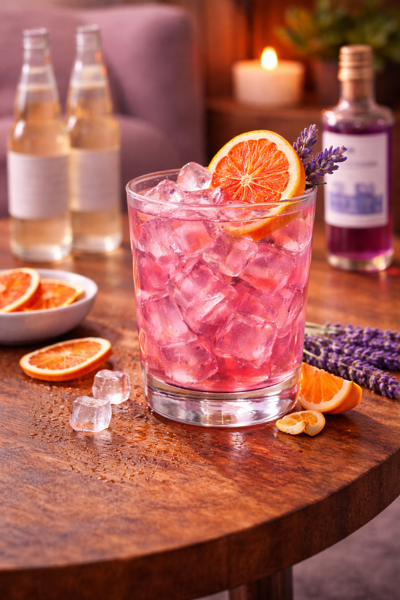Kit Mocktail - Lavande & Pamplemousse Royal  (pour 8 à 10 verres)