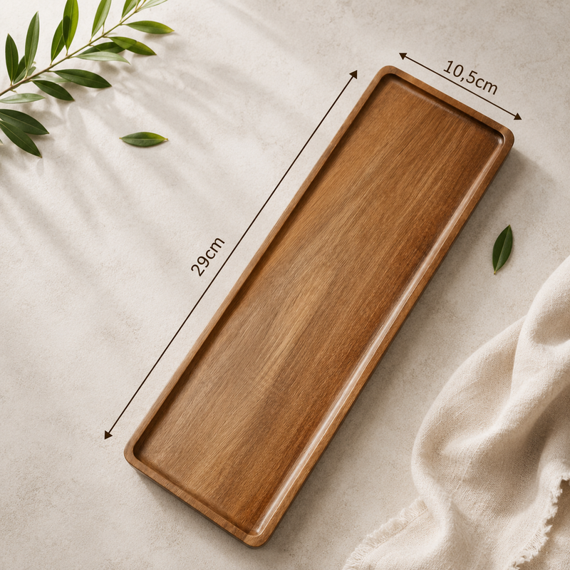 Planche de présentation apéro - Bois d'acacia