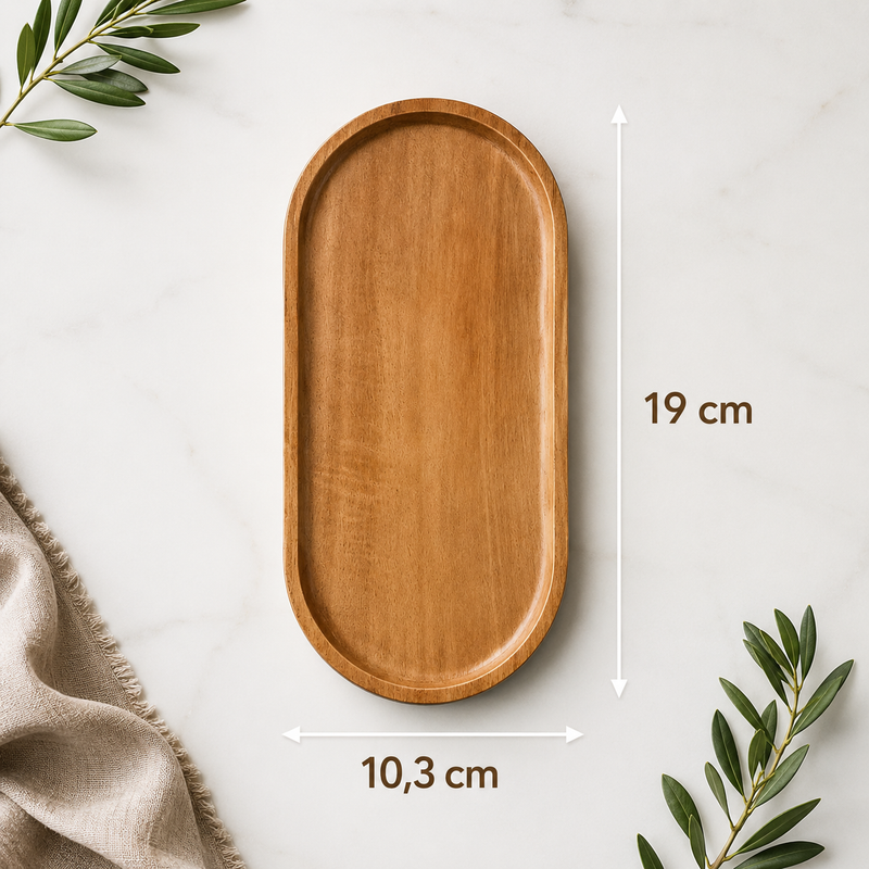 Plateau de présentation apéro - Bois d'acacia